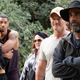From Left: Samara Weaving, Melvin Gregg, Melissa McCarthy, Luke Evans, and Bobby Cannavale in Nine Perfect Strangers